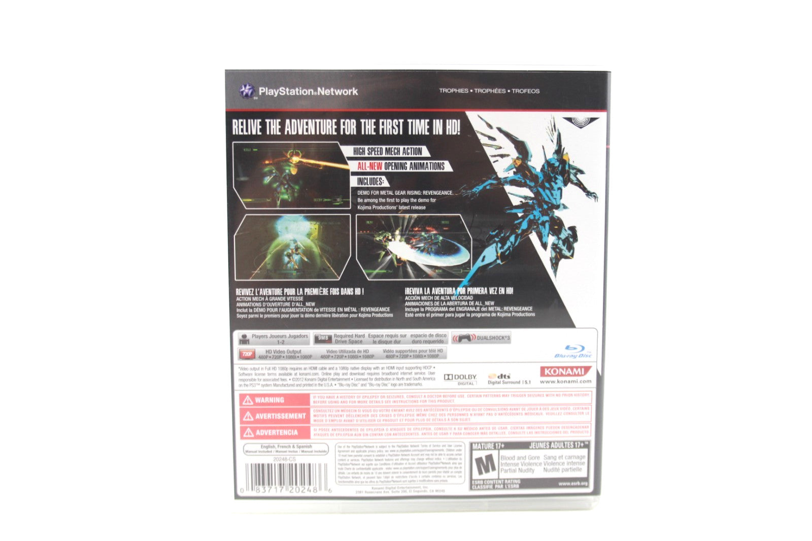 Zone of the Enders HD Collection - PlayStation 3 (PS3) [NTSC-U] - WITH WARRANTY