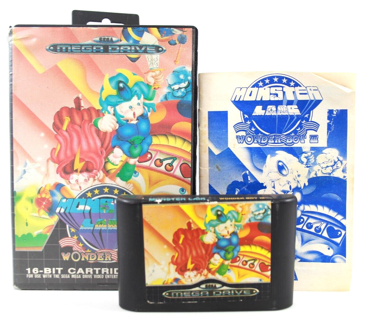 Wonder Boy III: Monster Land - SEGA Mega Drive [PAL] - WITH WARRANTY