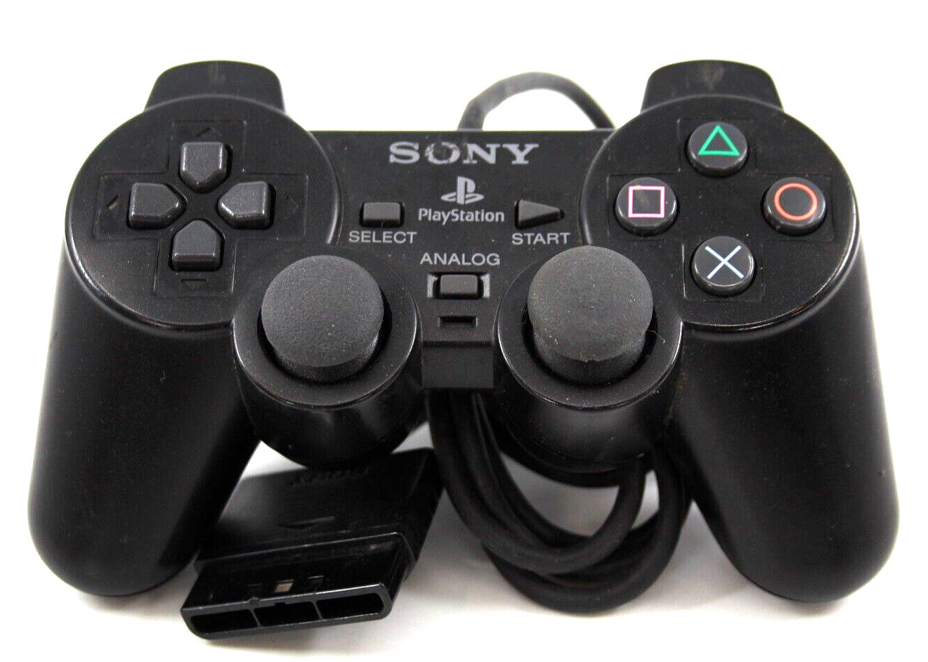 Official Sony PS2 PlayStation 2 Black DualShock 2 Controller - SCPH-10010 ACC*