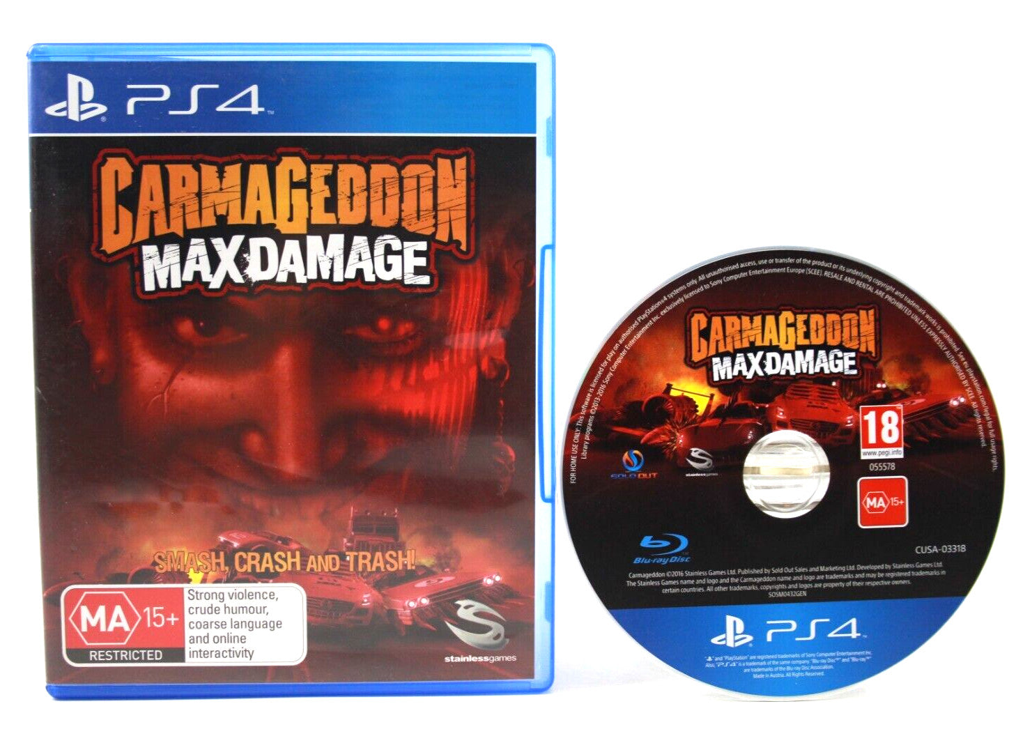 Carmageddon Max Damage - PlayStation 4 (PS4) [PAL] - WITH WARRANTY