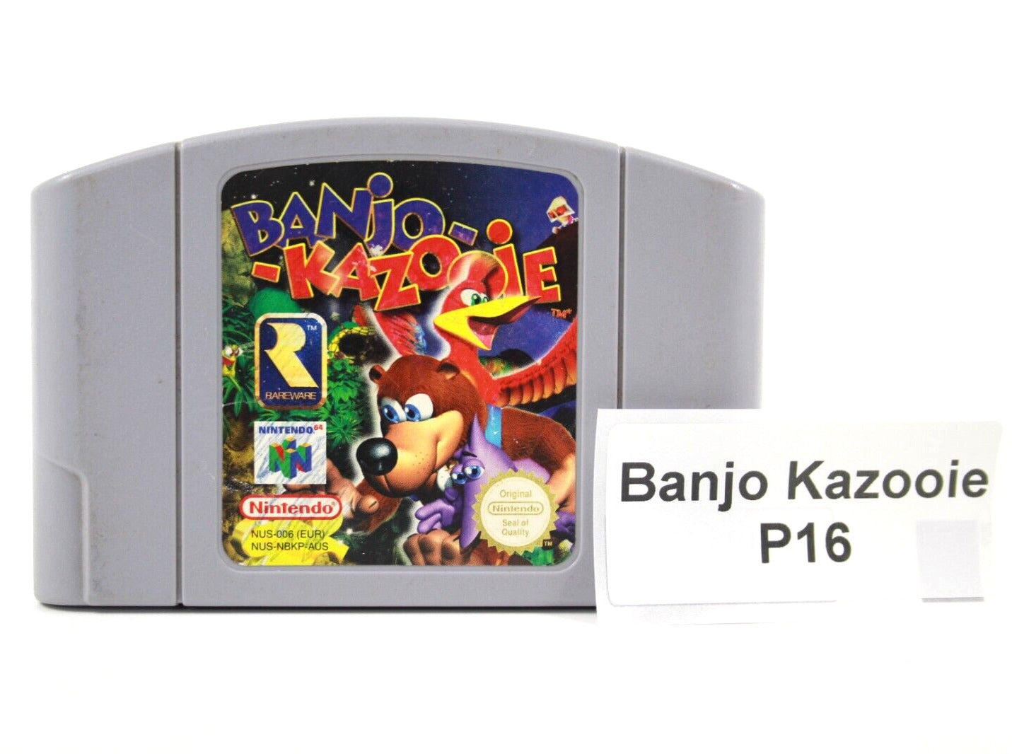 Banjo Kazooie [CART ONLY] - Nintendo 64 (N64) [PAL] - WITH WARRANTY