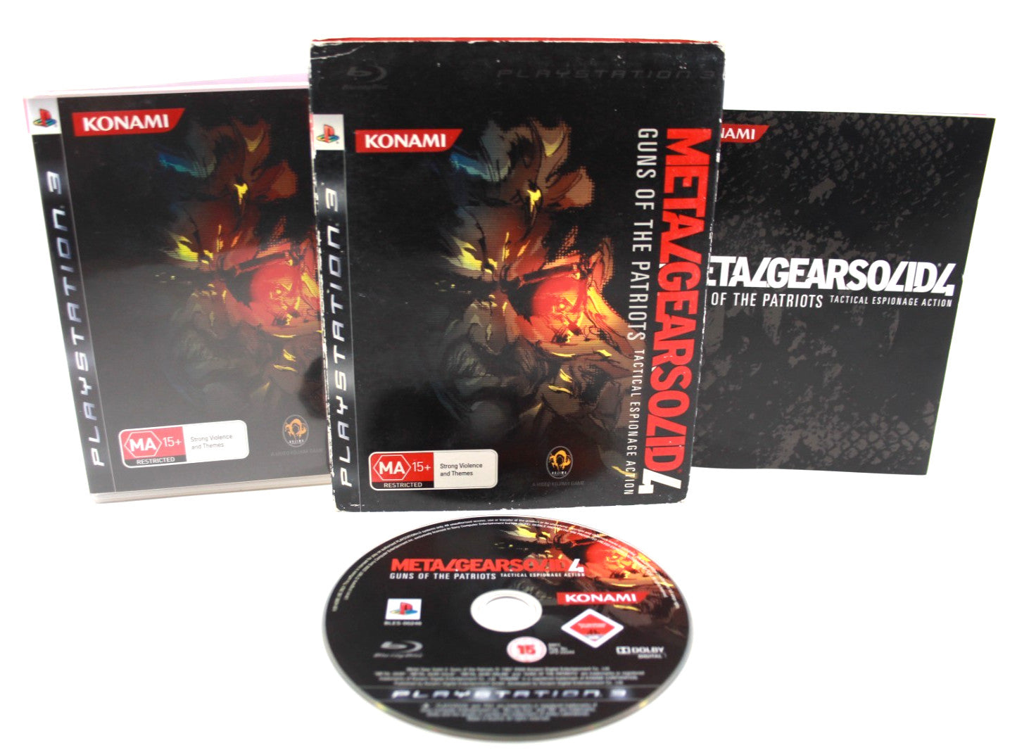 Metal Gear Solid 4: Guns of the Patriots - PlayStation 3 (PS3) [PAL] - WARRANTY