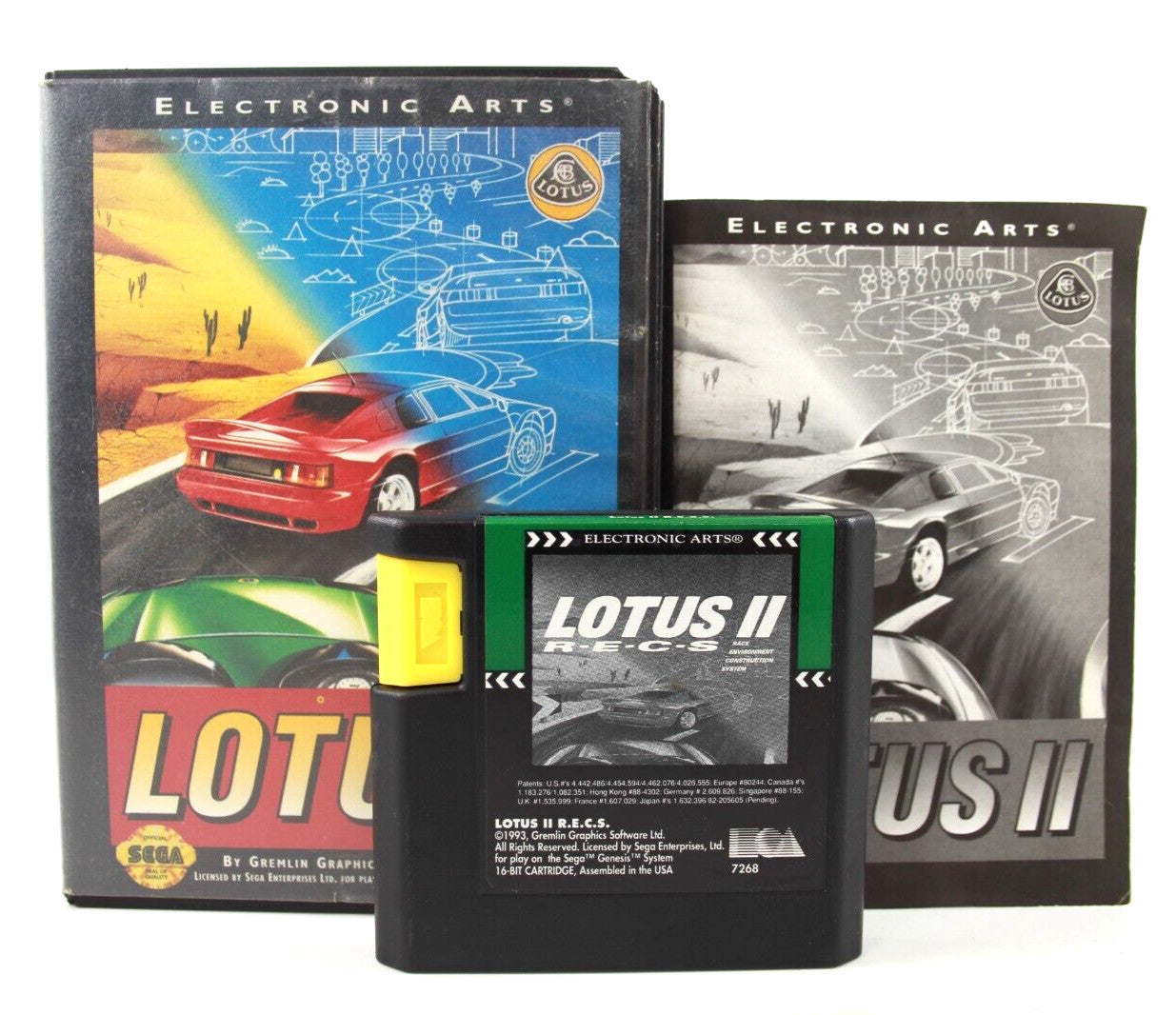 Lotus II - SEGA Genesis [NTSC-U] - WITH WARRANTY