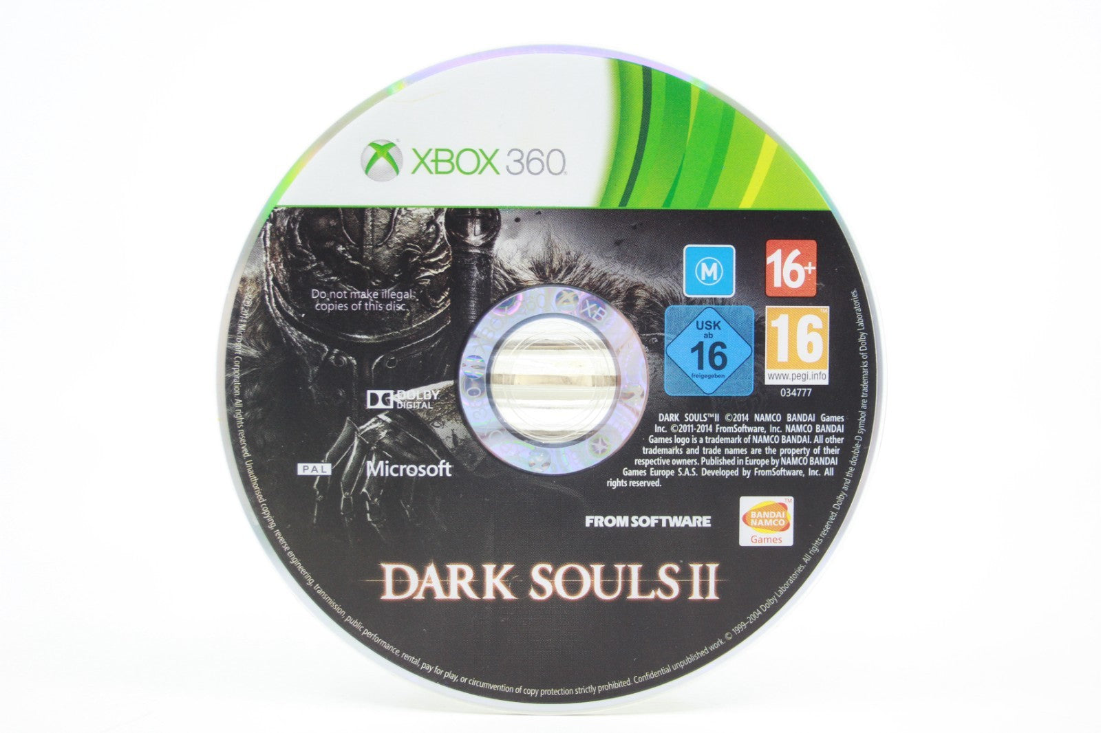 Dark Souls 2 [DISC ONLY] - Xbox 360 [PAL] - WITH WARRANTY
