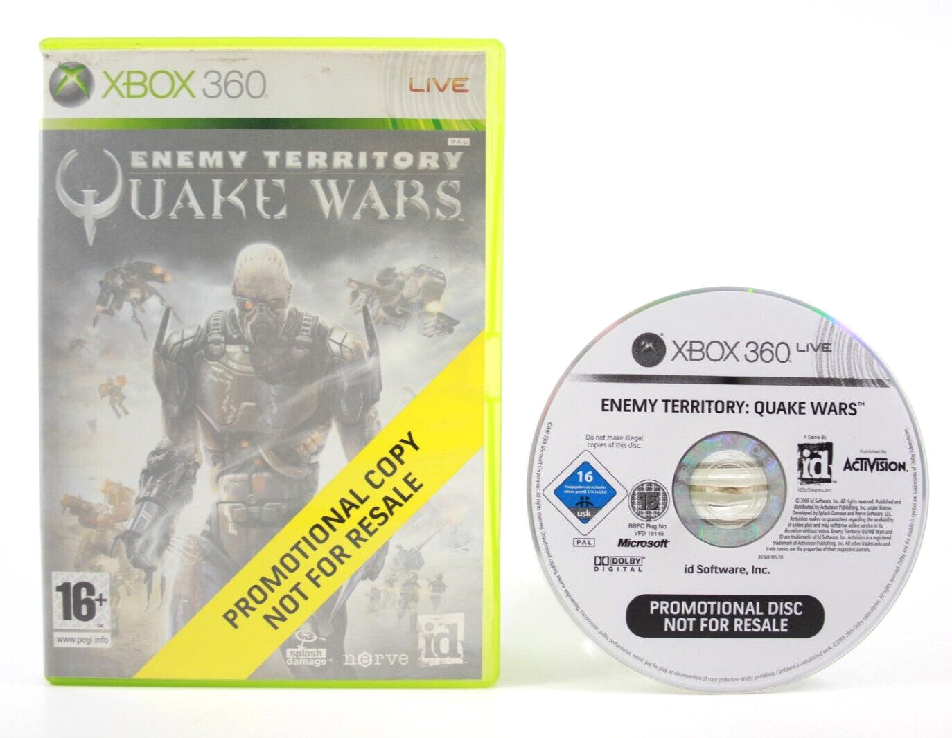 Enemy Territory Quake Wars [Promotional Copy] - Xbox 360 [PAL] - WITH WARRANTY
