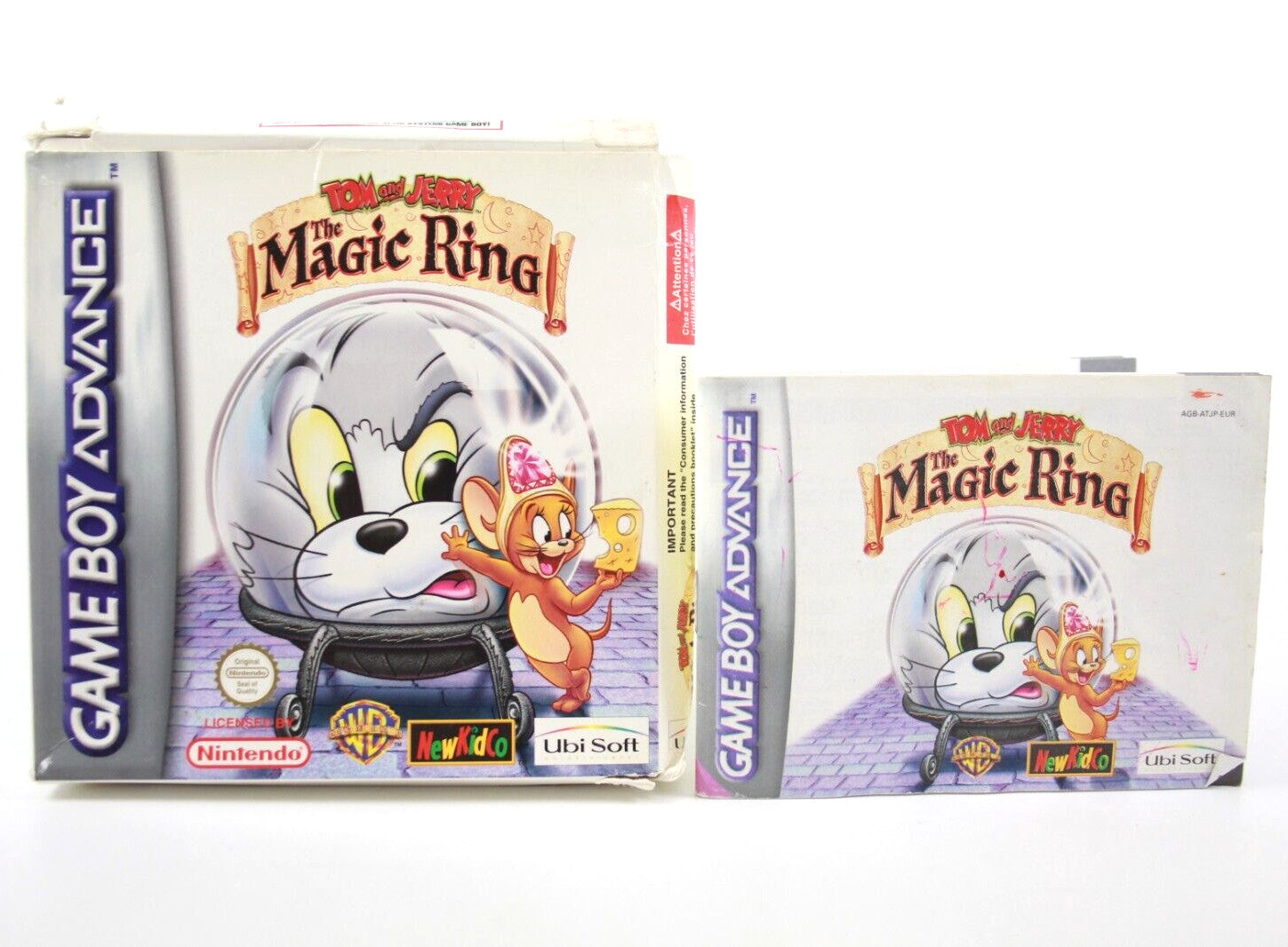 Tom and Jerry The Magic Ring [BOX/MANUAL ONLY] - Nintendo Game Boy Advance [PAL]