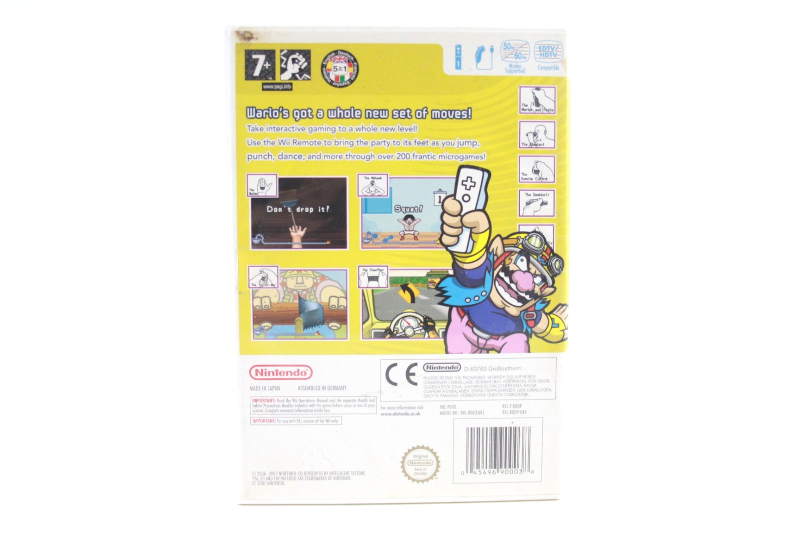 WarioWare Smooth Moves - Nintendo Wii [PAL] - WITH WARRANTY