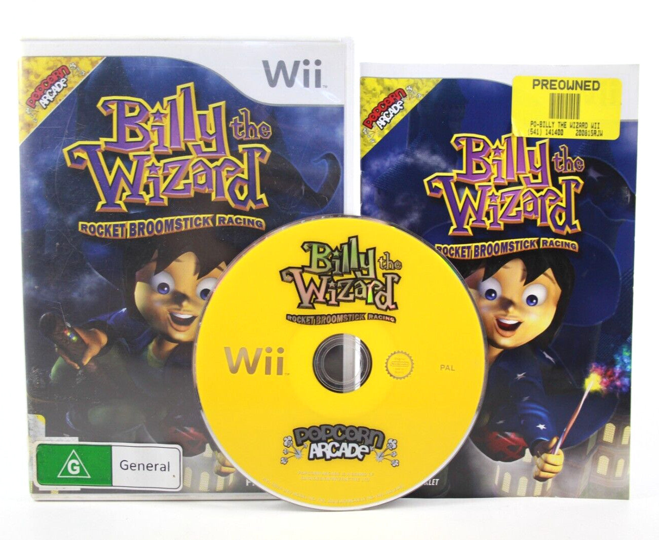 Billy The Wizard: Rocket Broomstick Riding - Nintendo Wii [PAL] - WITH WARRANTY