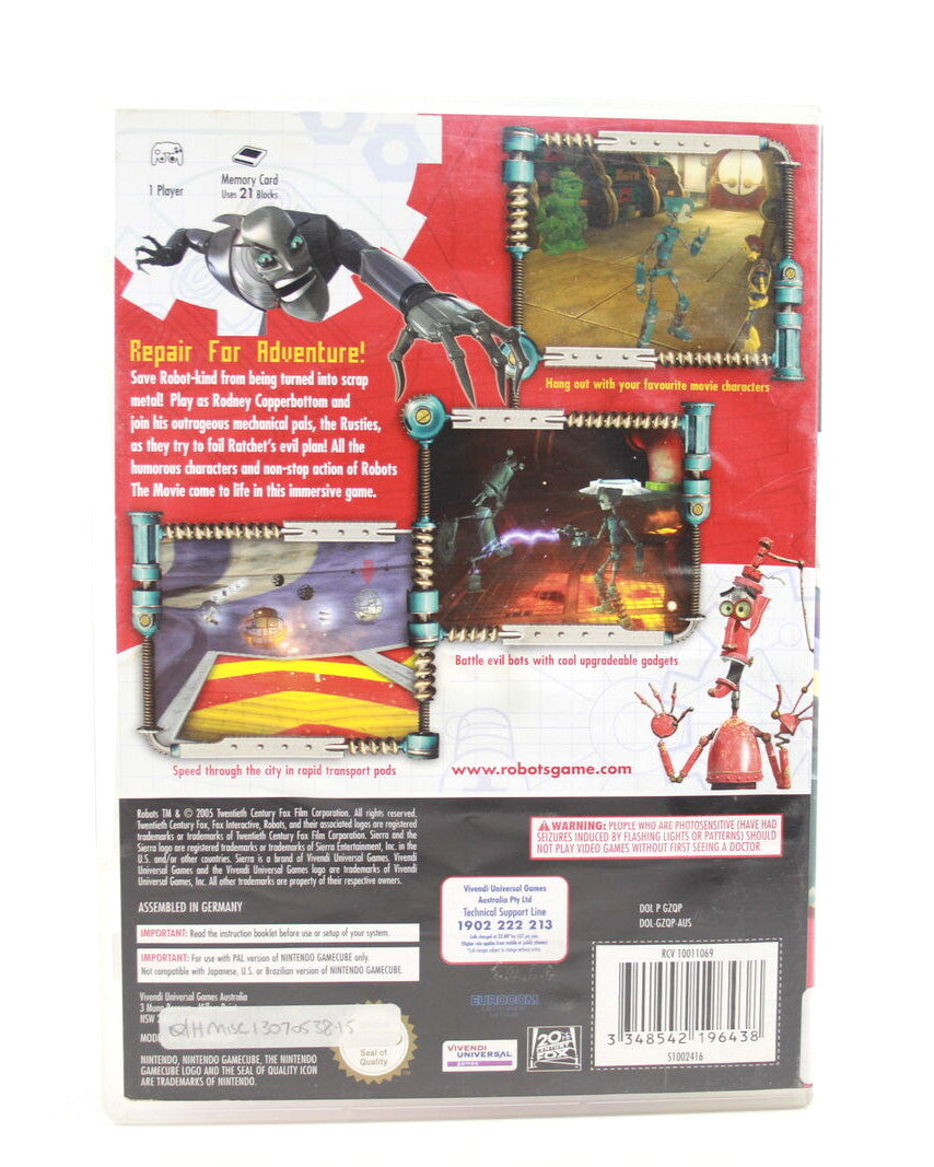Robots (GameCube) [PAL] - WITH WARRANTY