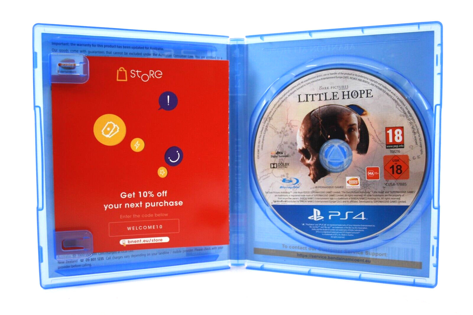 The Dark Pictures Anthology: Little Hope - PlayStation 4 (PS4) [PAL] - WARRANTY