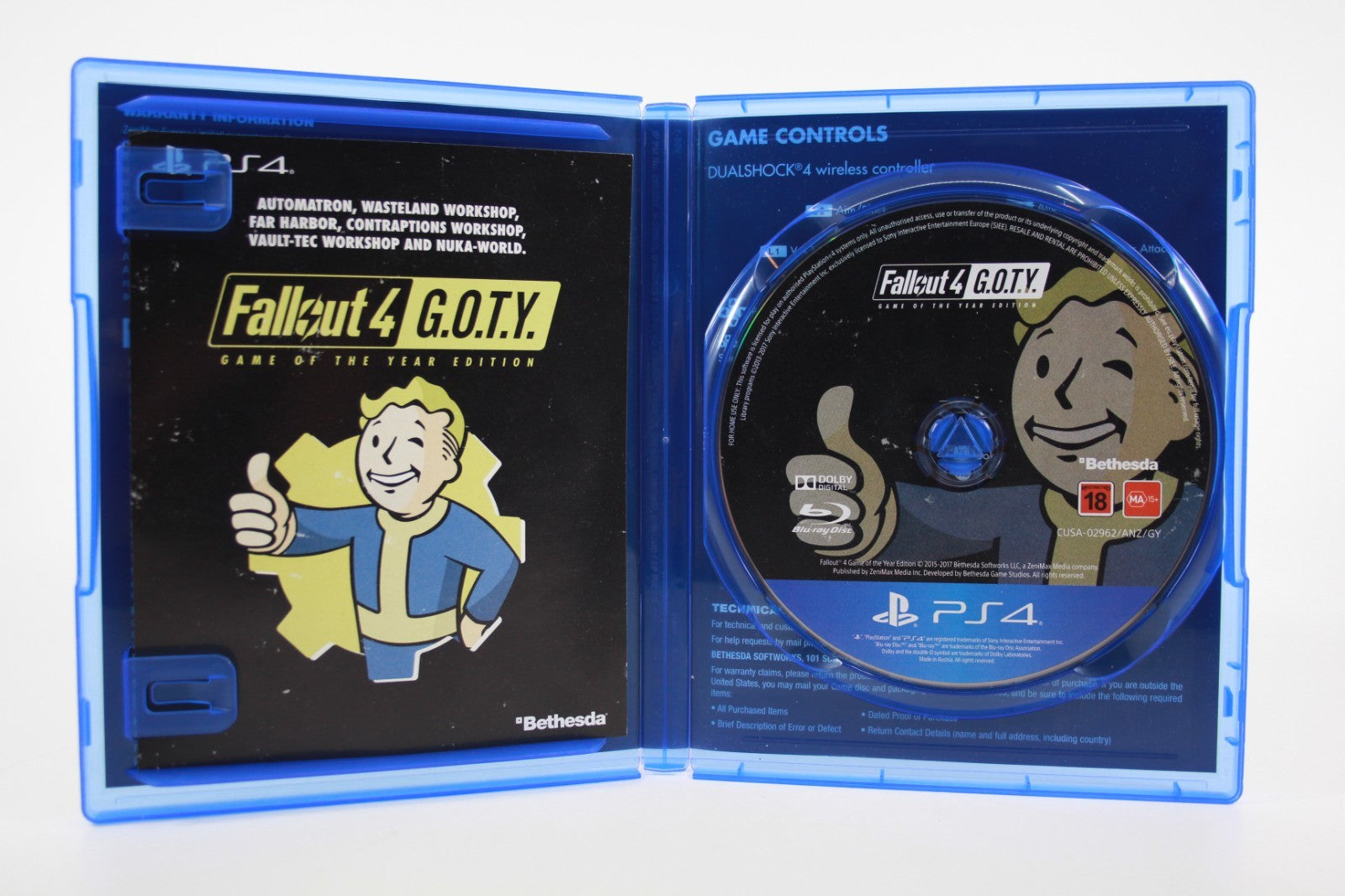 Fallout 4 Game of the Year GOTY - PlayStation 4 (PS4) [PAL] -WITH WARRANTY