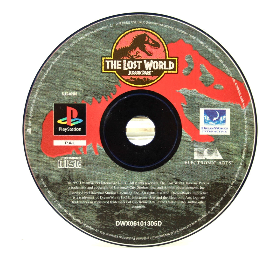 The Lost World: Jurassic Park [DISC ONLY] - PlayStation 1 (PS1) [PAL] - WARRANTY