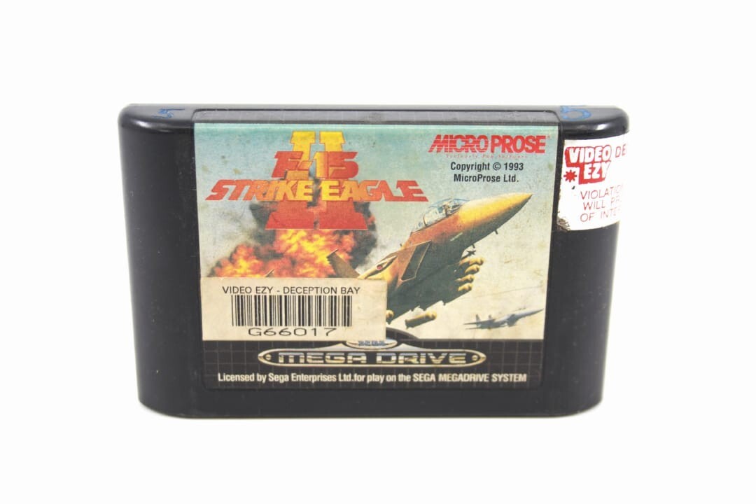 F-15 Strike Eagle II  - SEGA Mega Drive [PAL] - WITH WARRANTY