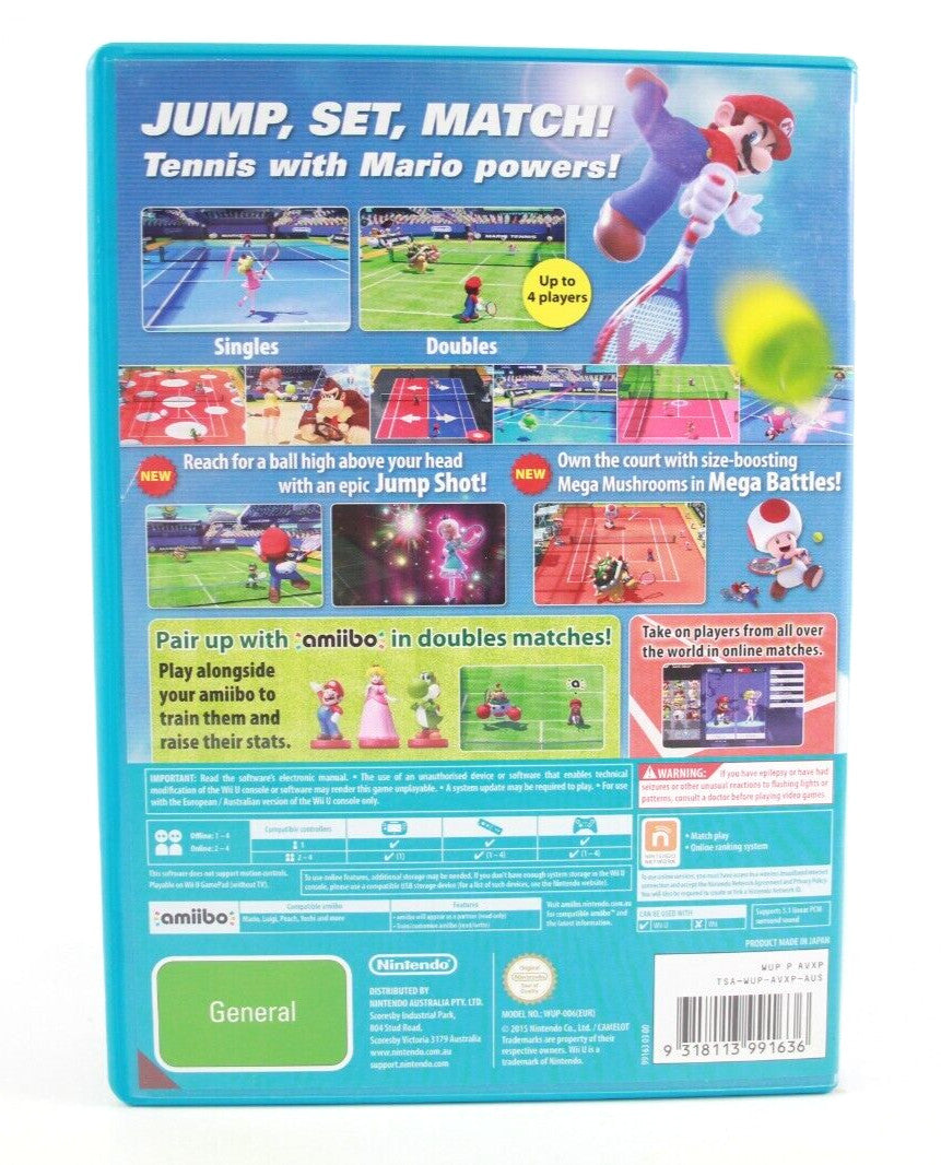 Mario Tennis Ultra Smash - Nintendo Wii U [PAL] - WITH WARRANTY