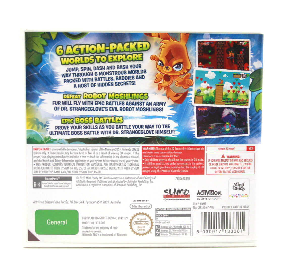 Moshi Monsters: Katsuma Unleashed (3DS) [PAL] - WITH WARRANTY