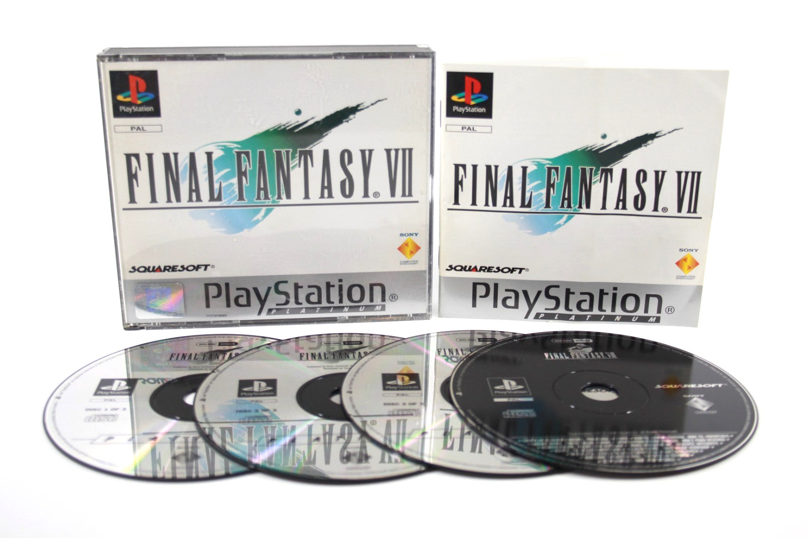 Final Fantasy VII [Platinum] - PlayStation (PS1) [PAL] - WITH WARRANTY