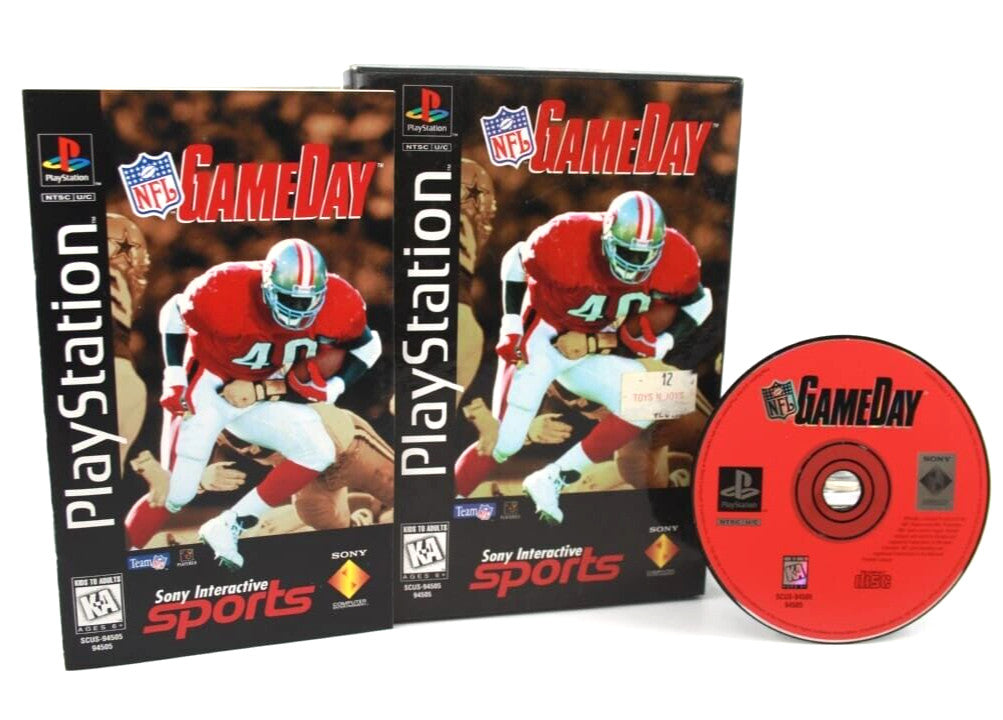 NFL Game Day [LongBox] PlayStation 1 (PS1) [NTSC-U] WITH WARRANTY