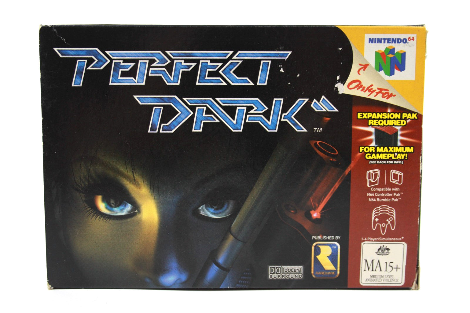 🔥 Perfect Dark - Nintendo 64 (N64) [PAL] *COMPLETE IN BOX* 🎮