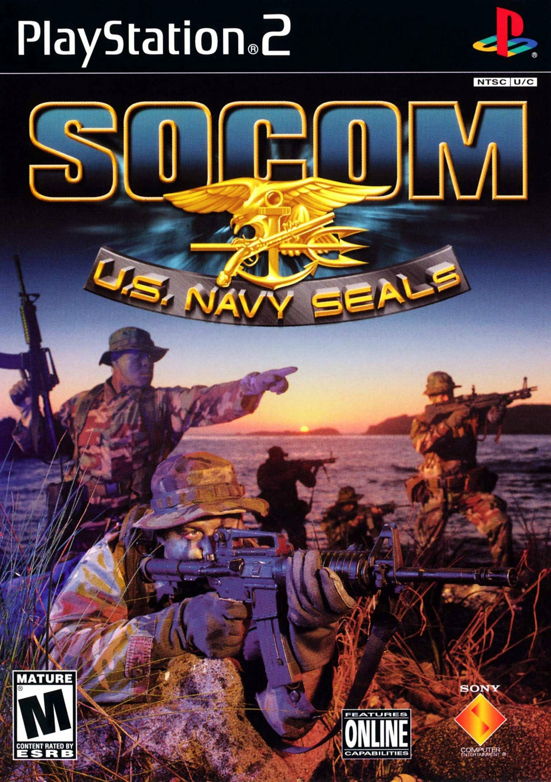 SOCOM: U.S. Navy SEALs (PS2) [PAL] - WITH WARRANTY - US