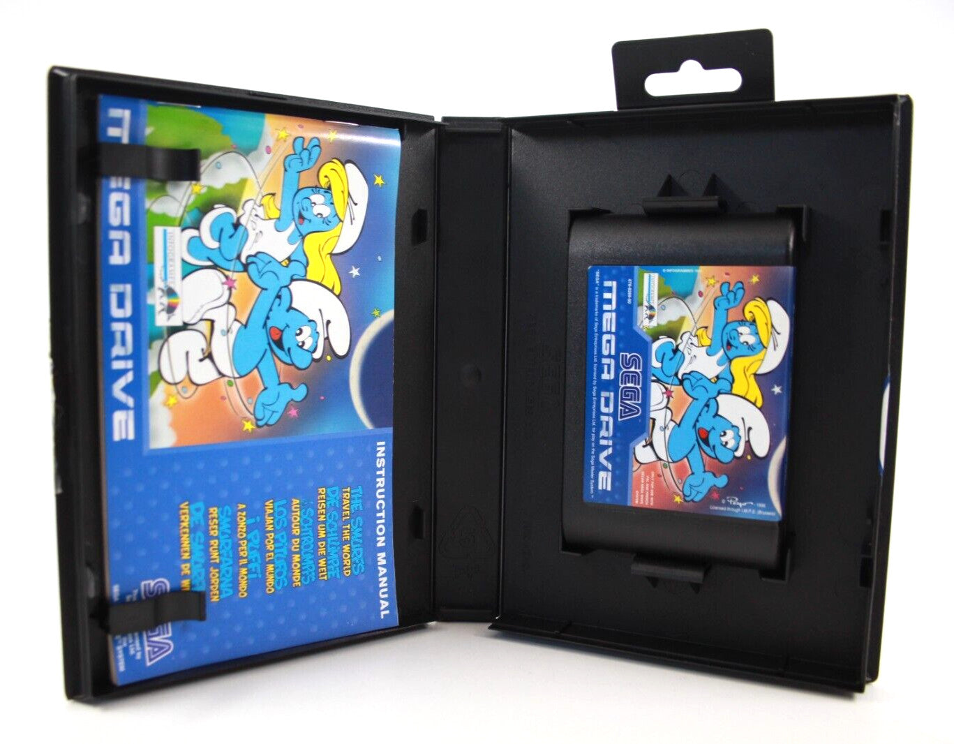 The Smurfs - Les Schtroumpfs Autour Du Monde. - SEGA Mega Drive [PAL] - WARRANTY