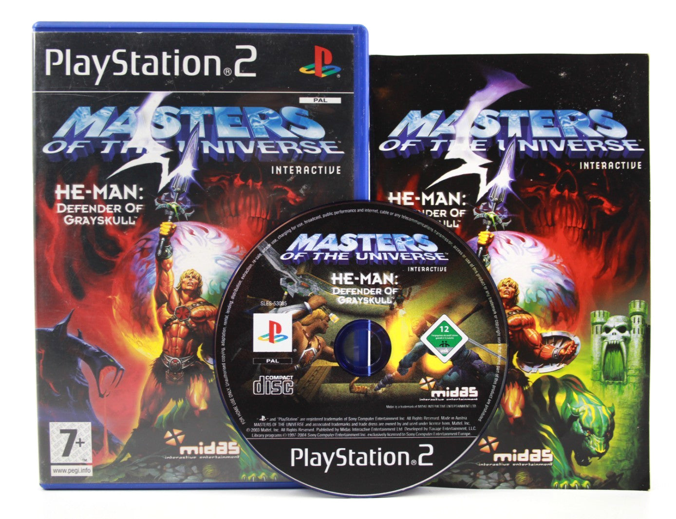He-Man Masters of The Universe - PlayStation 2 (PS2) [PAL] - WITH WARRANTY