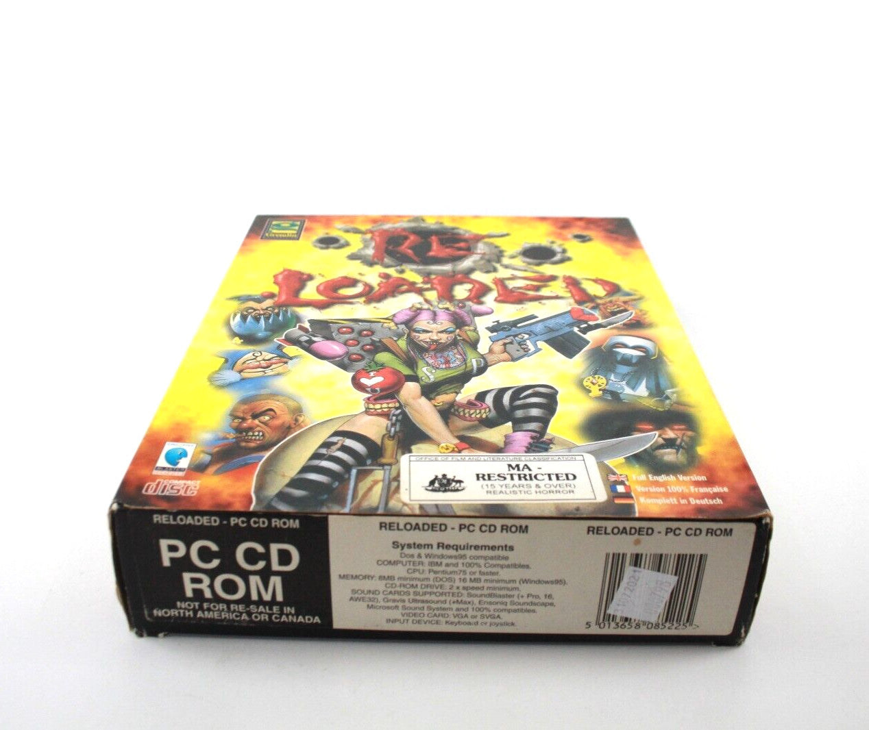 RELOADED PC CD_ROM Big Box AUS [PAL] WITH WARRANTY