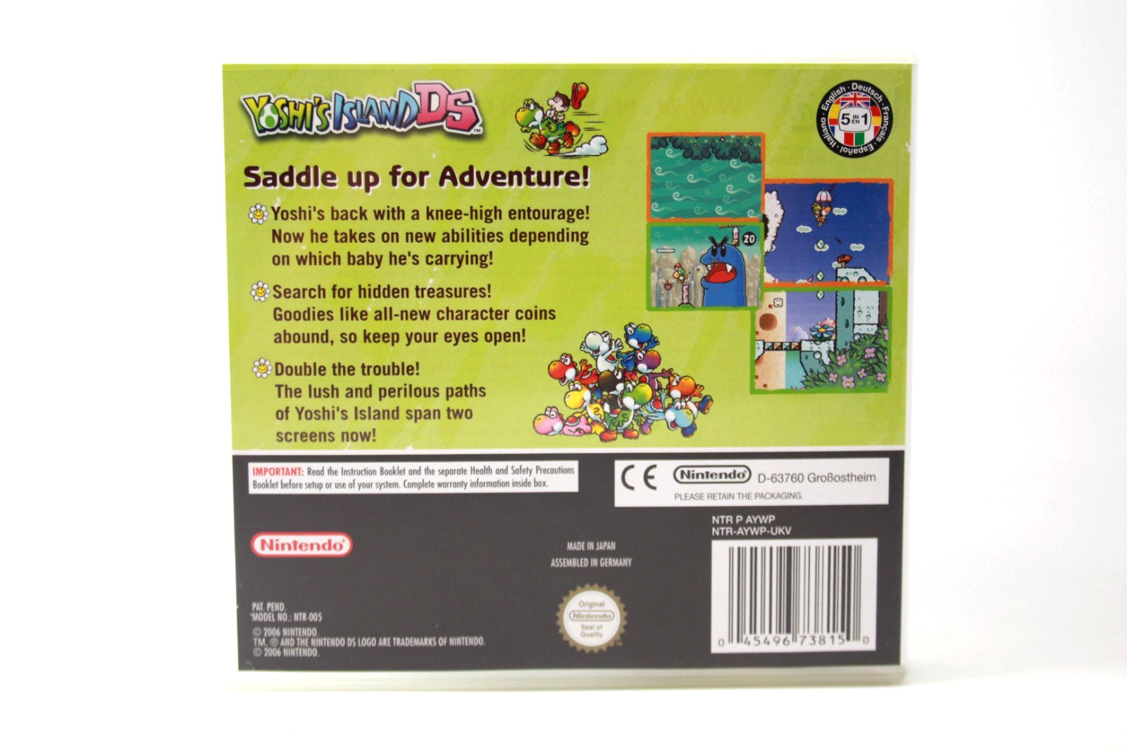 Yoshi's Island DS - Nintendo DS [PAL] - WITH WARRANTY