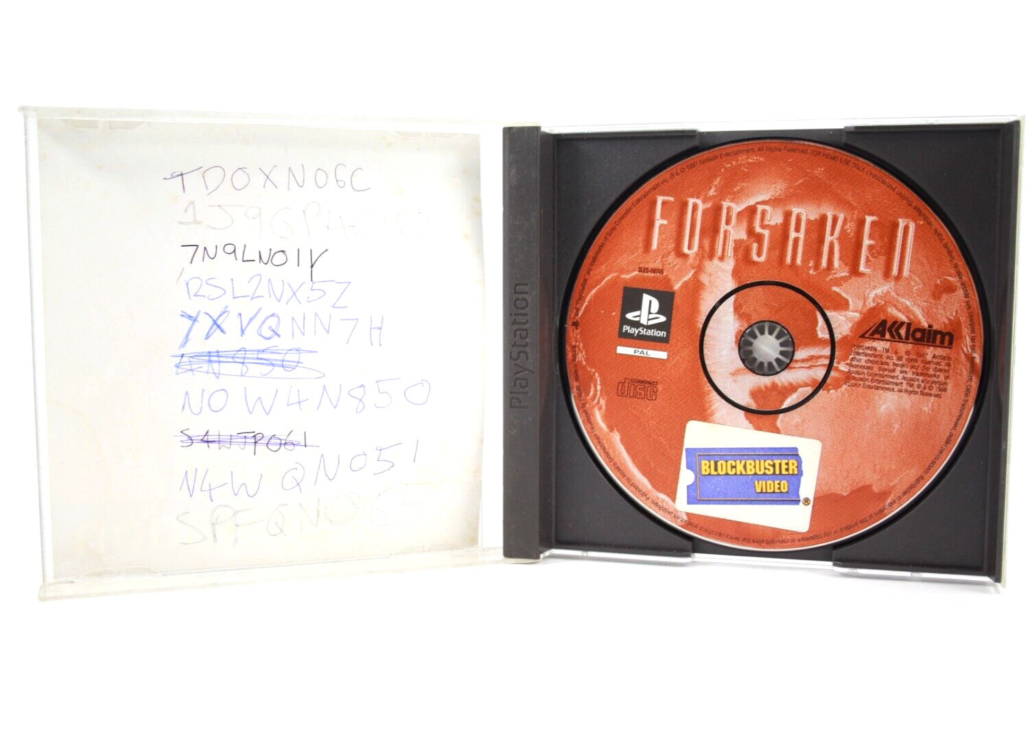 Forsaken - PlayStation 1 (PS1) [PAL] - WITH WARRANTY
