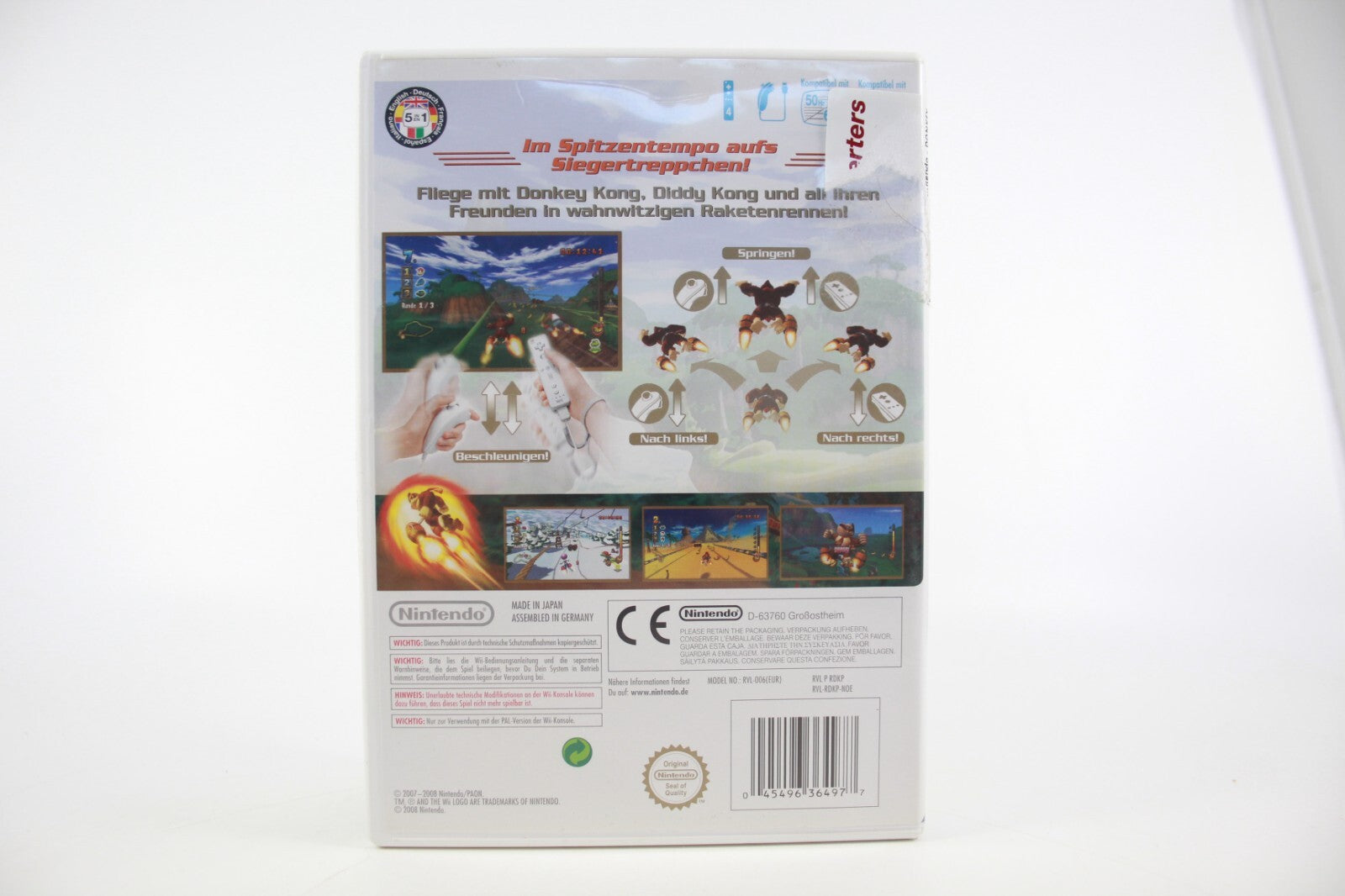 Donkey Kong Jet Race (Nintendo Wii) [PAL] - WITH WARRANTY
