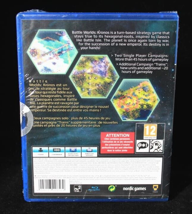 Battle Worlds Kronos - PlayStation 4 (PS4) [PAL]  ***New/JB HI-FI Sealed***