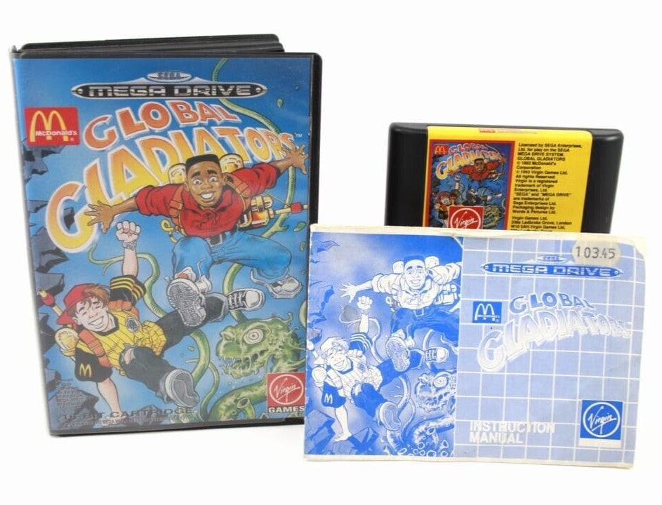 McDonalds Global Gladiators - SEGA Mega Drive [PAL] WITH WARRANTY