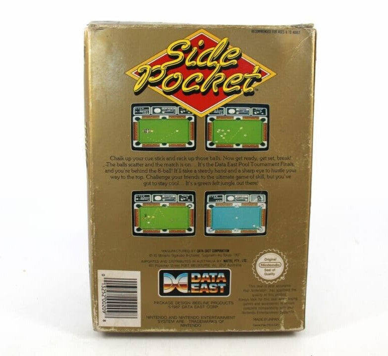 Side Pocket - Nintendo Entertainment System (NES) [PAL] WITH WARRANTY