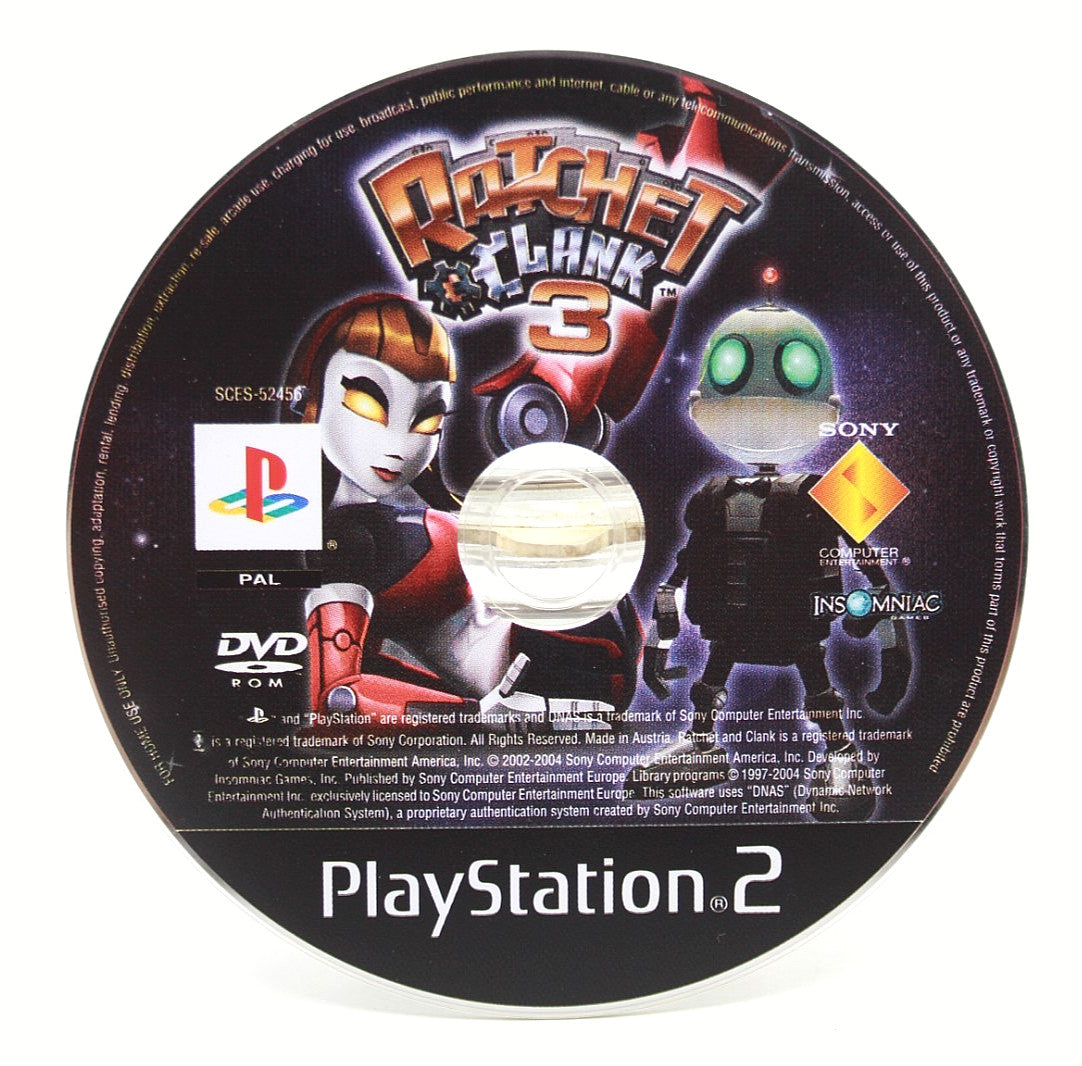 Ratchet & Clank 3 [DISC ONLY] - PlayStation 2 (PS2) [PAL] - WITH WARRANTY