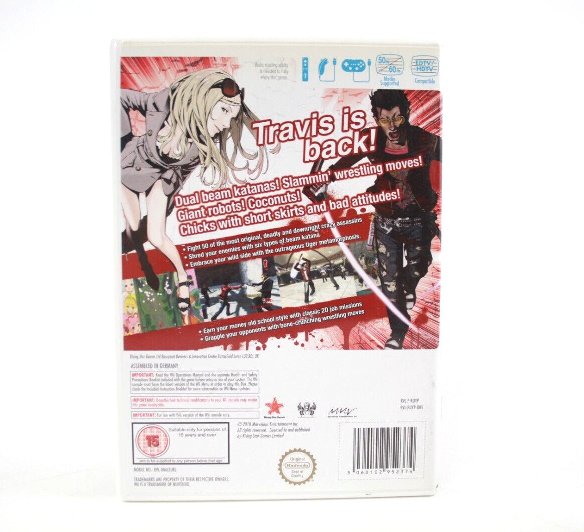 No More Heroes 2: Desperate Struggle - Nintendo Wii [PAL] - WITH WARRANTY