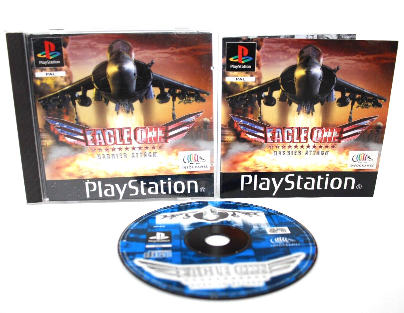 Eagle One: Harrier Attack - PlayStation 1 (PS1) [PAL] - WITH WARRANTY