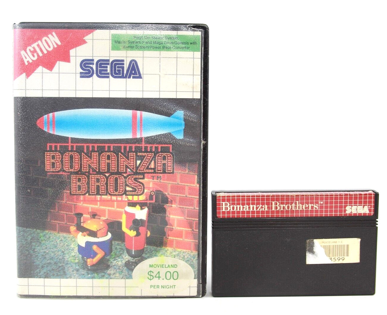 Bonanza Bros - SEGA Master System [PAL] - WITH WARRANTY