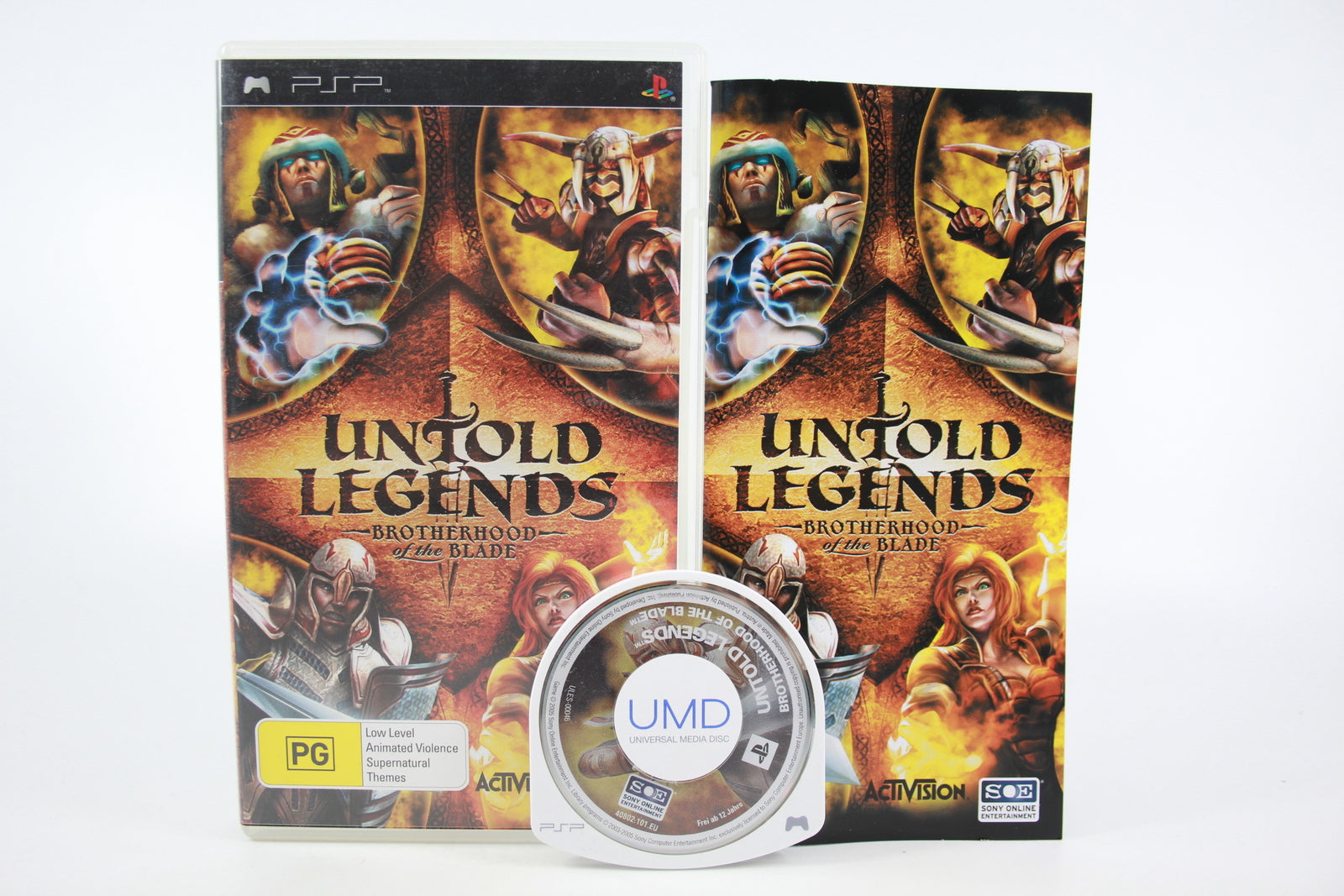 Untold Legends: Brotherhood of the Blade (PSP) [PAL] - WITH WARRANTY