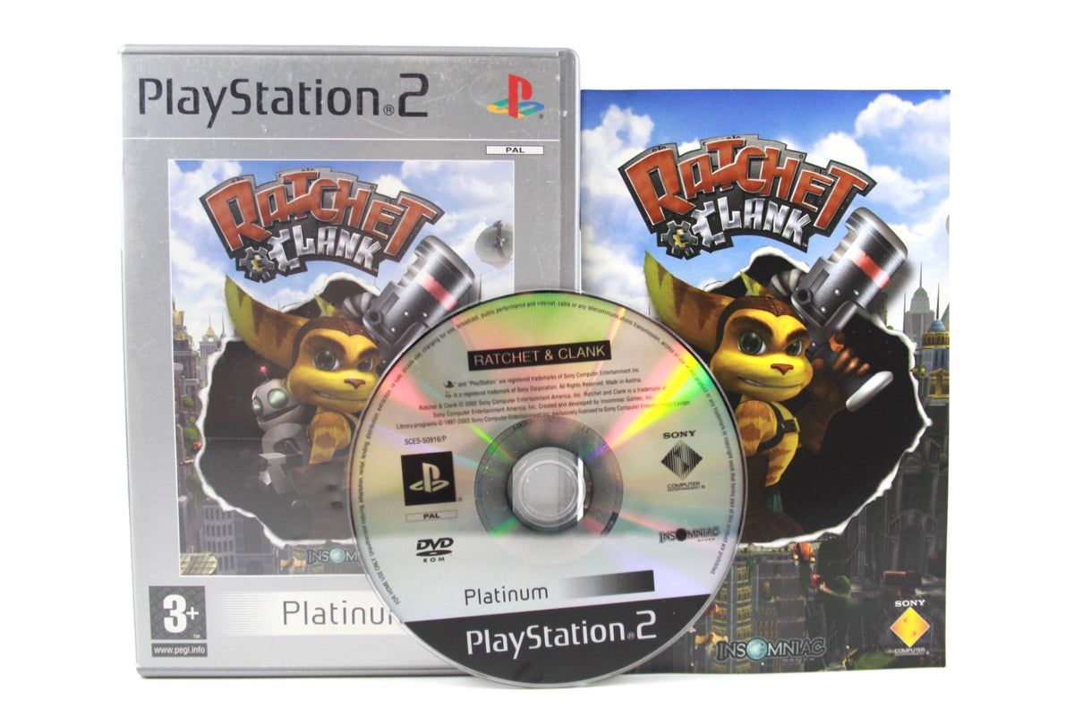 Ratchet & Clank (Platinum) - PlayStation 2 (PS2) [PAL] - WITH WARRANTY