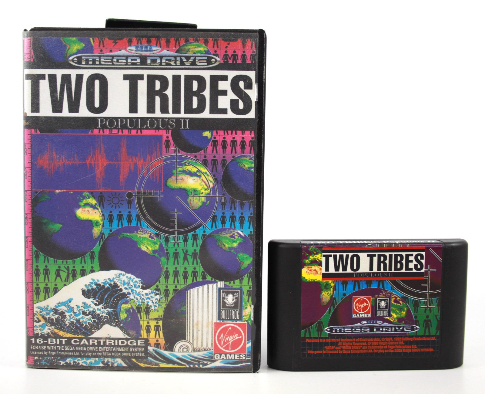 Two Tribes: Populous II (Sega Mega Drive) [PAL] - WITH WARRANTY