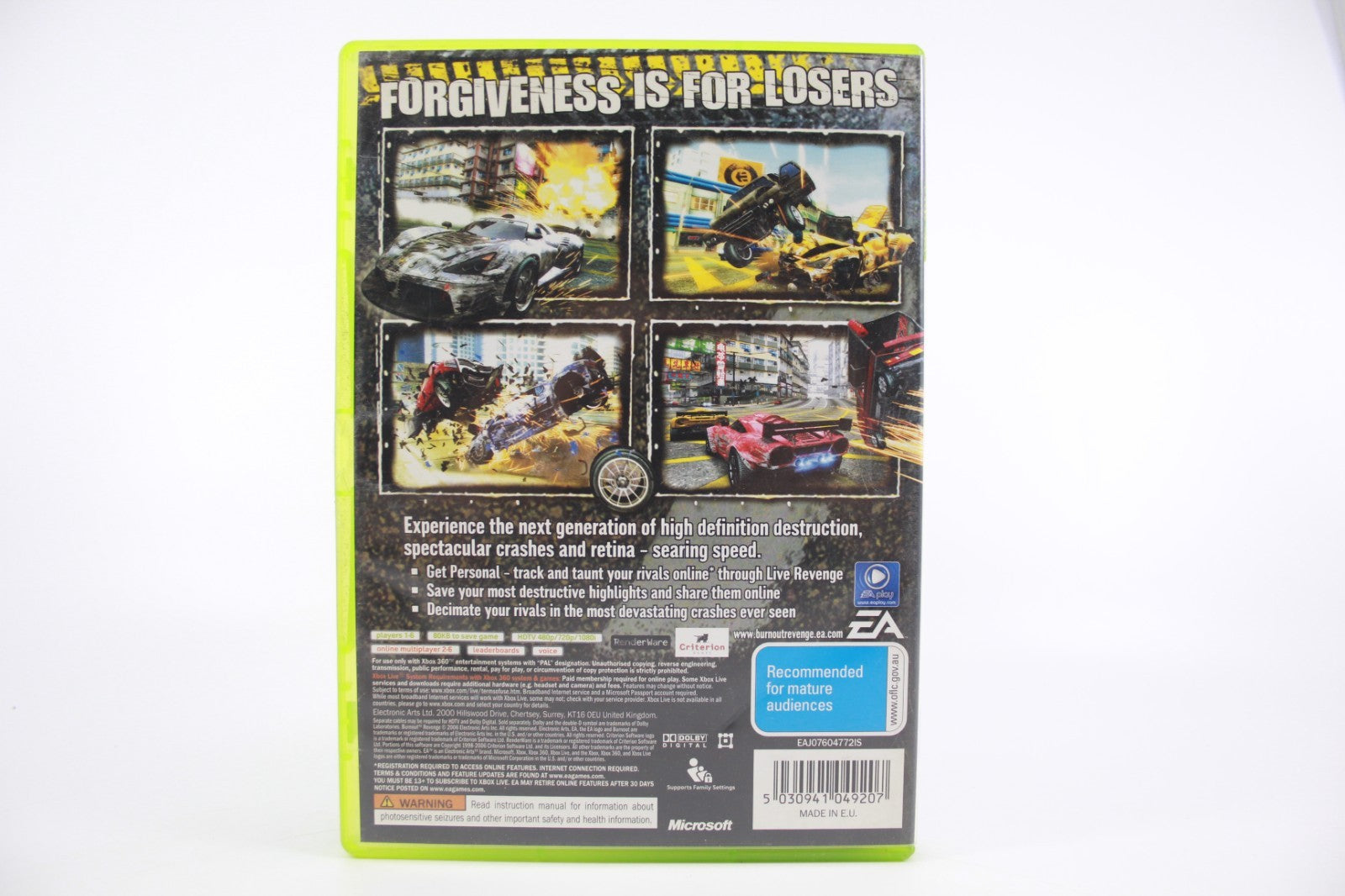 Burnout Revenge - Xbox 360 [PAL] - WITH WARRANTY