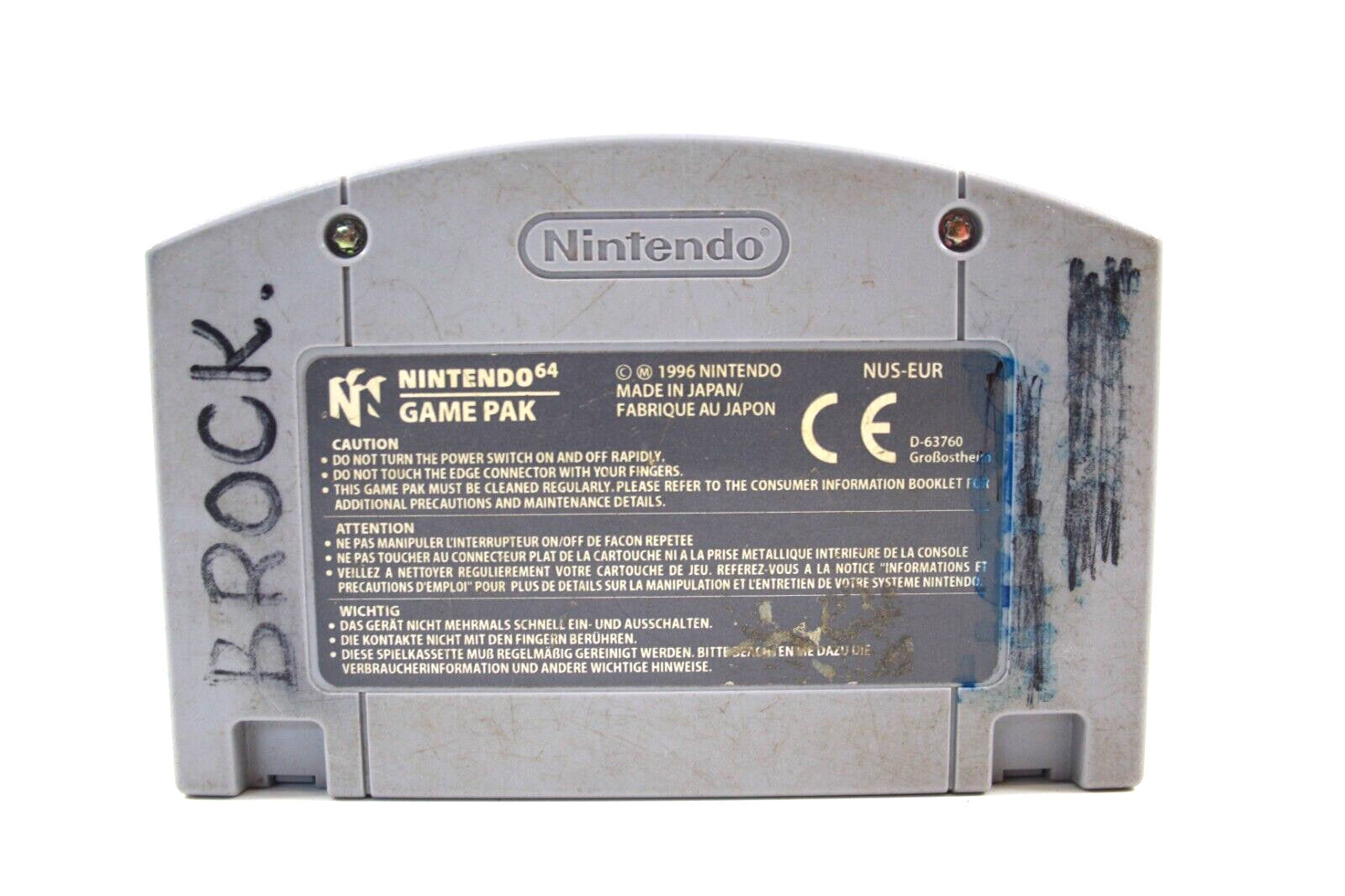 GT64 Championship Edition [CART ONLY] - Nintendo 64 (N64) [PAL] WITH WARRANTY