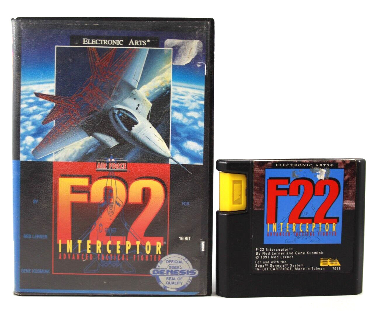 F-22 Interceptor - SEGA Genesis [NTSC-U] - WITH WARRANTY