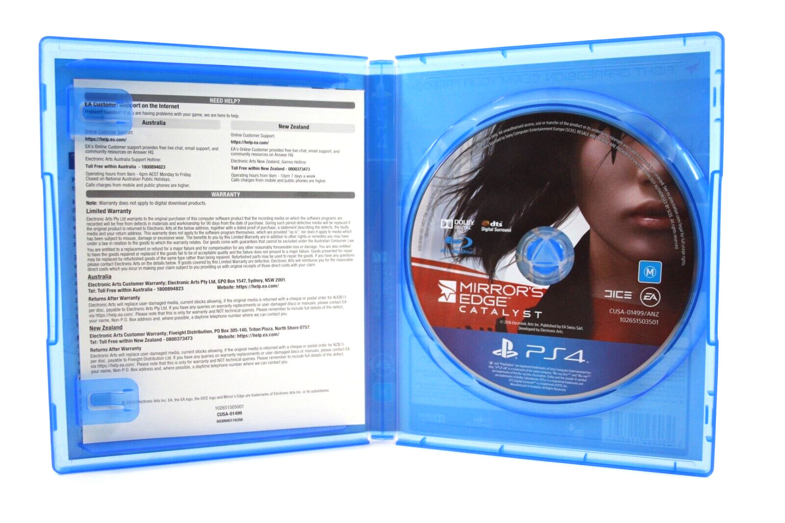 Mirror's Edge : Catalyst - PlayStation 4 (PS4) [PAL] - WITH WARRANTY