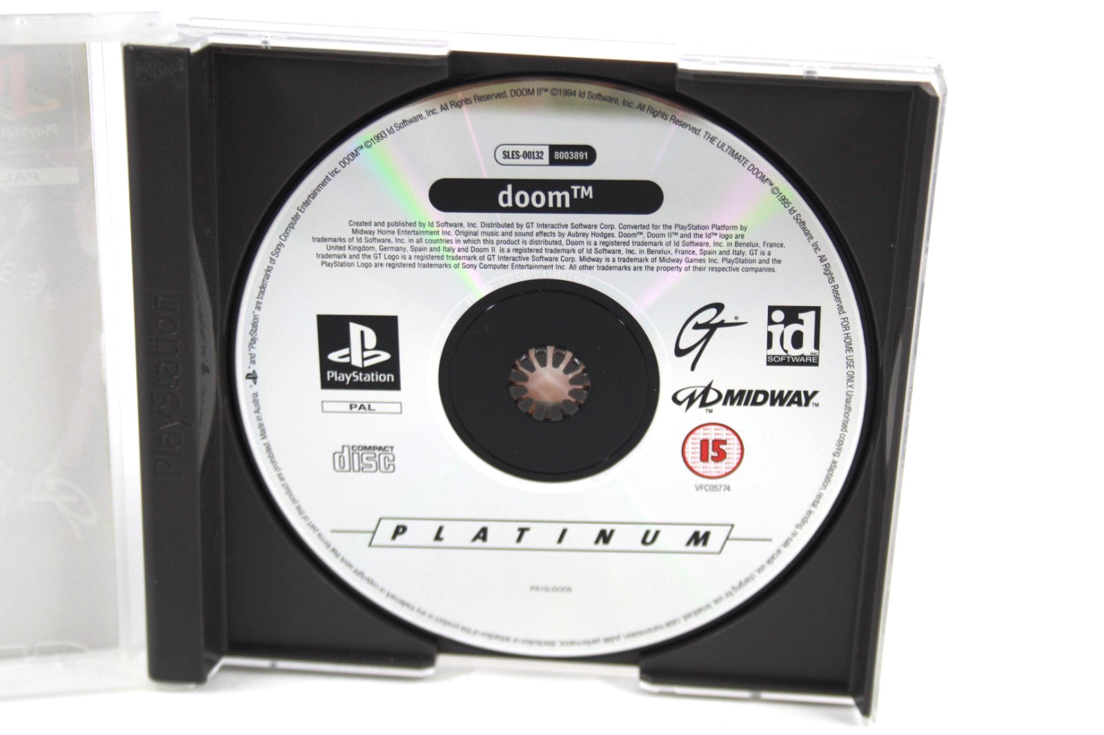 Doom [Platinum] - PlayStation (PS1) [PAL] - WITH WARRANTY