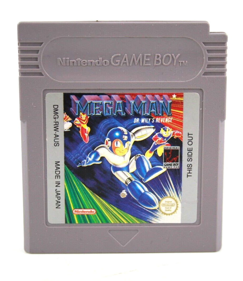 Mega Man: Dr. Wily's Revenge - Nintendo Game Boy [PAL] - WITH WARRANTY