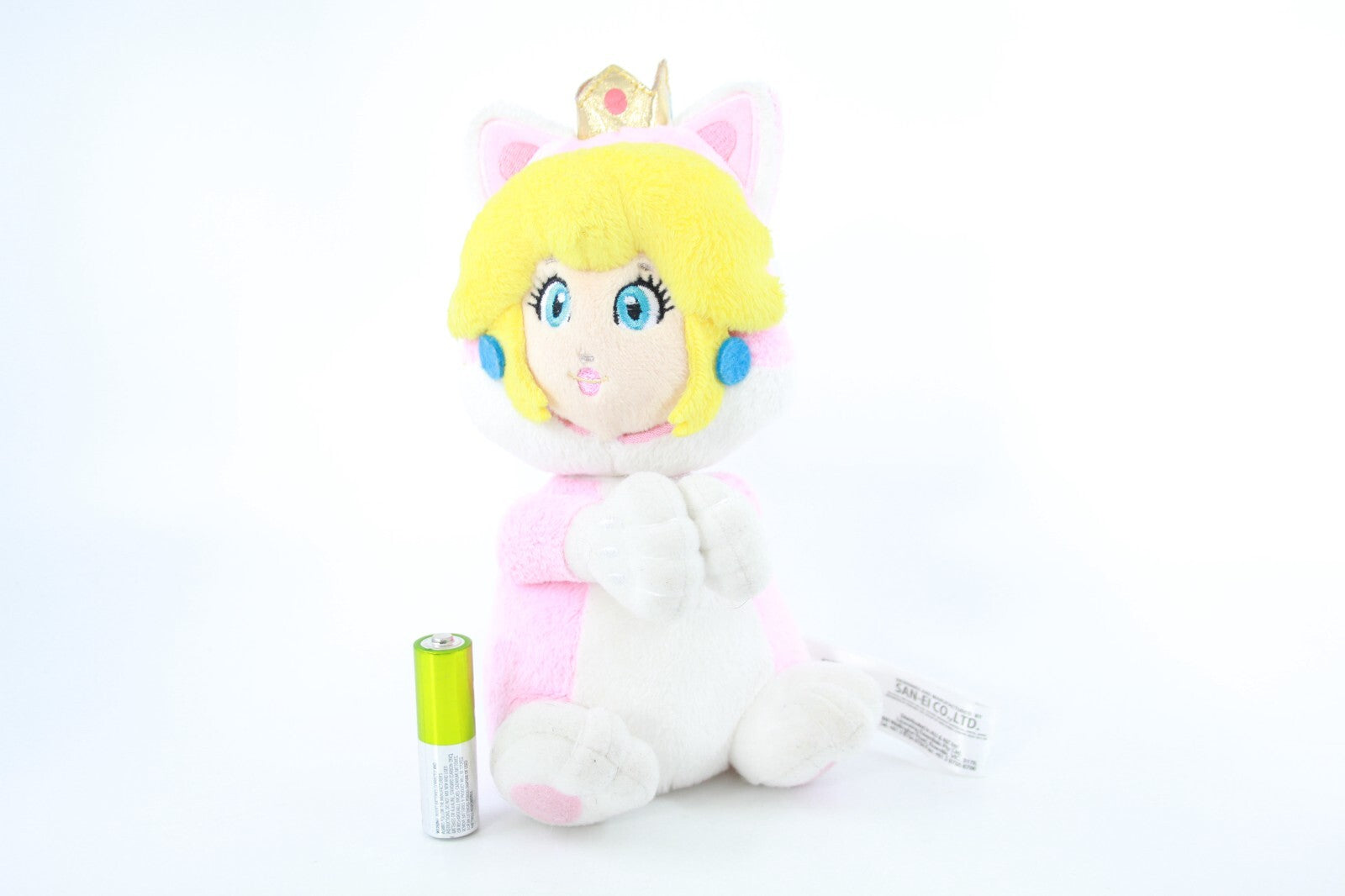 Super Mario 3D World Plush Cat Peach 2015