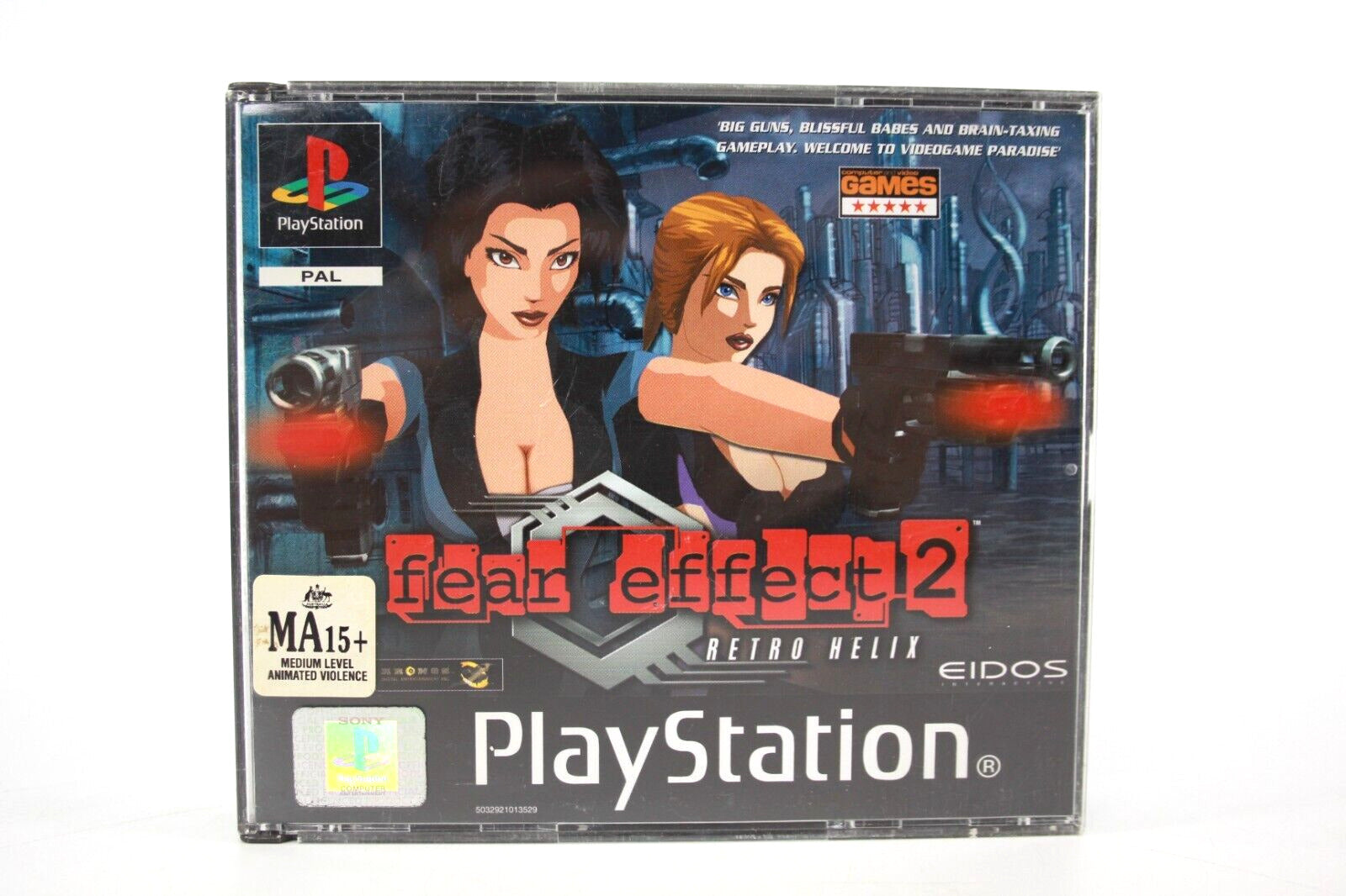 Fear Effect 2: Retro Helix - PlayStation 1 (PS1) [PAL] - WITH WARRANTY