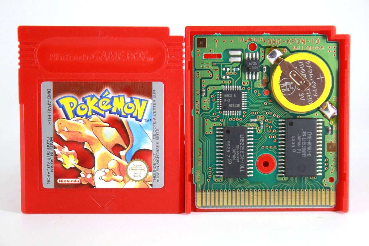 🔥 100% Genuine, Official Pokémon Red - Nintendo Game Boy [NEW SAVE BATTERY] 🔥