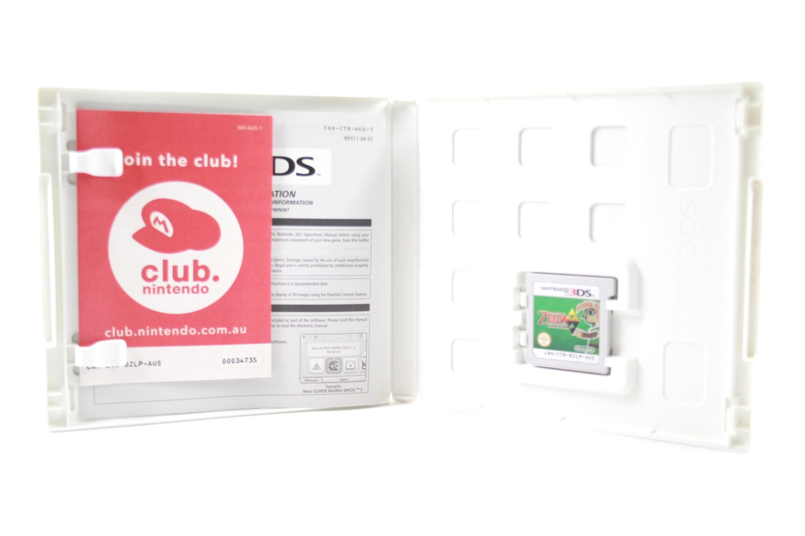 The Legend of Zelda A Link Between Worlds - Nintendo 3DS [PAL] - WITH WARRANTY
