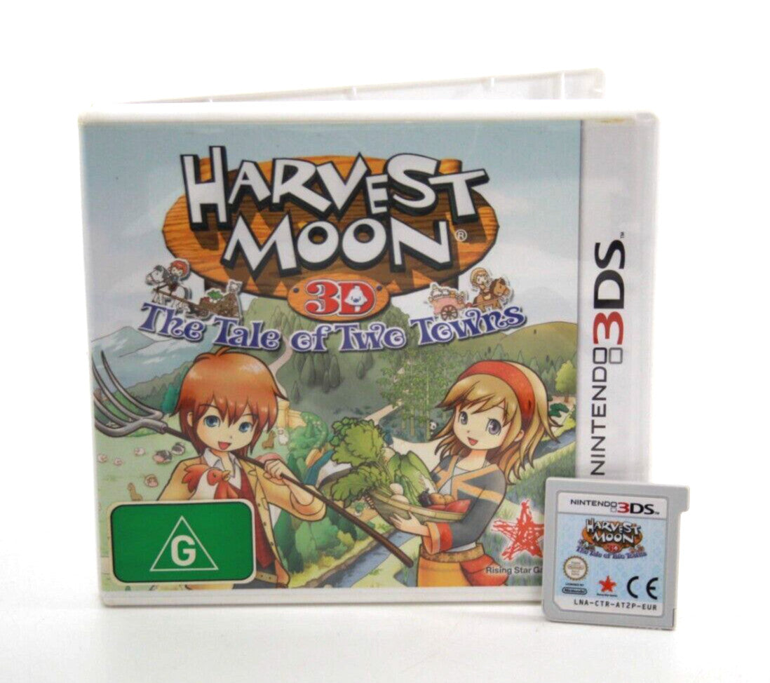 Harvest Moon 3D The Tale Of Two Towns - Nintendo 3DS [PAL] - WITH WARRANTY